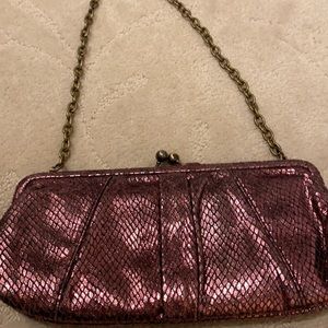 Cute little purple clutch